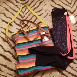 💥NWT WORK OUT LEGGINGS & BAG💥